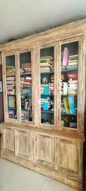 Vetrina libreria stile Shabby Chic