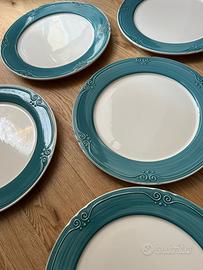 6 piatti in ceramica