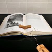 Segnalibro e Reggilibro libro accessori in ulivo