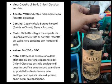 Vino da collezionismo