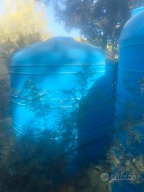 6 cisterne d'acqua da 6 mq