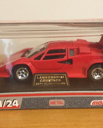 Modellino LAMBORGHINI COUNTACH Majorette 1:24