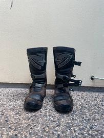 Stivali moto forma boots adventure