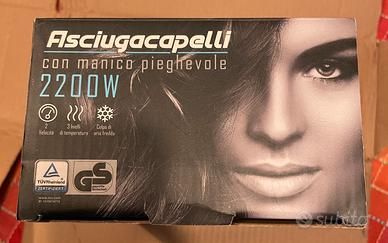 Asciugacapelli nuovo