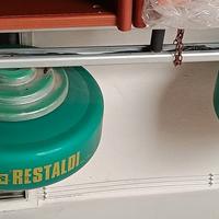 Lampadario biliardo Restaldi quattro luci vintage