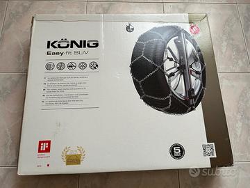 Catene da neve KONIG 247 easy fit SUV -Come nuove!