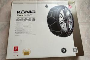 Catene da neve KONIG 247 easy fit SUV -Come nuove!