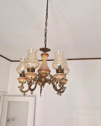 Lampadario in ceramica