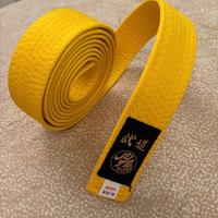 Cintura judo/karate gialla
