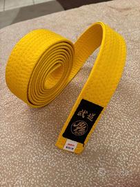 Cintura judo/karate gialla