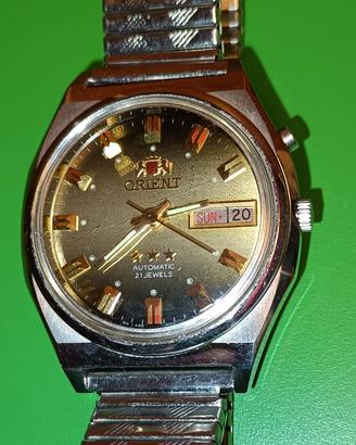 orologio Orient Crystal automatico vintage 