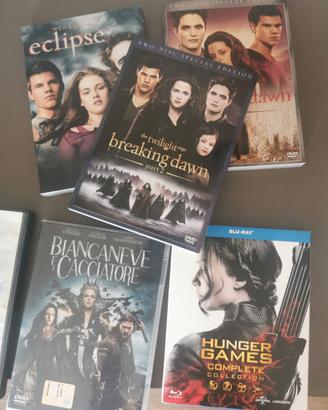DVD Twilight Hunger Games Biancaneve