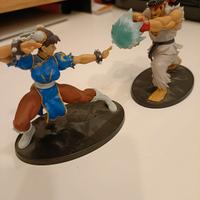 Statuette Ryu Chun Li Street Fighter 