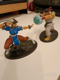 Statuette Ryu Chun Li Street Fighter 