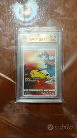Red's Pikachu 270 sm-p BGS