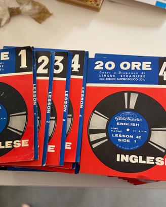 Corso di inglese su vinile – collezione vintage 33