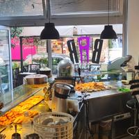 Bar gastronomia fredda quartiere africano