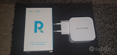 Caricatore USB C 65W doppia porta