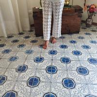 pantalone all uncinetto 