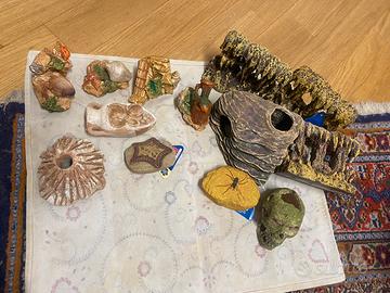 Ornamenti acquari acqua dolce