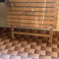 Tavolo Pieghevole in Legno Massello Vintage - St