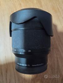 obiettivo sony e 28. 70 perfetto fullframe