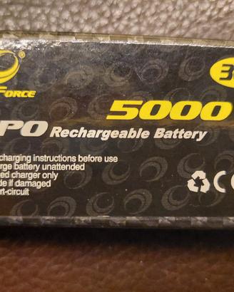 batteria lipo 5000 mah 7,4 V per automodelli RC 