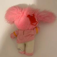 Peluche vintage Poochie rosa, anni 80