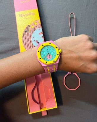 Swatch x AP royal pop rosa