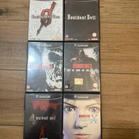 Resident Evil Gamecube collezione completa