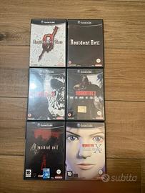 Resident Evil Gamecube collezione completa
