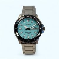 Orologio Casio quadrante azzurro con giorni e data