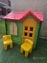 Casetta giardino little tikes