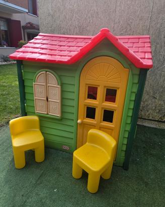 Casetta giardino little tikes