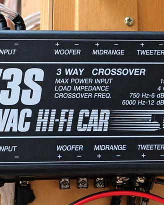kit crossover y3s revac + coassiali 