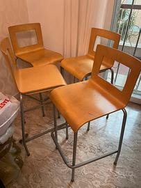 Sgabelli in legno Ikea