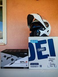 Casco Shoei neotec II + Sena SRL2 