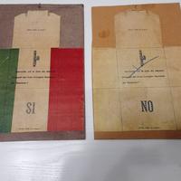 schede elettorali ventennio 