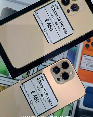 IPHONE 13 PRO MAX 128GB GOLD batteria 100
