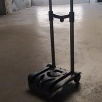 Carrello a mano porta zaino e non solo