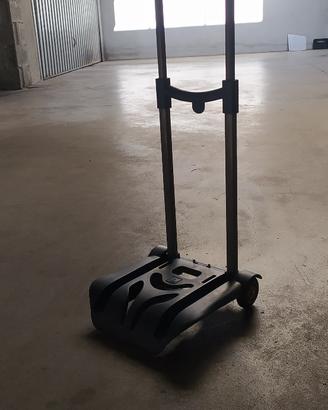 Carrello a mano porta zaino e non solo