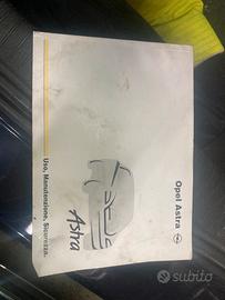 Libro uso e manutenzione opel astra G
