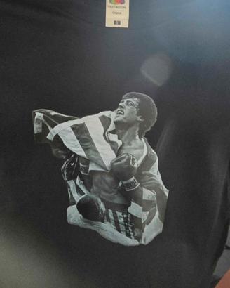 T-shirt  Rocky Balboa stampa boxe taglia s