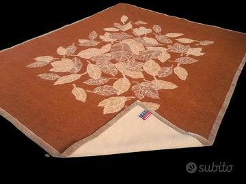 Thermocoperta matrimoniale in pura Lana Vergine