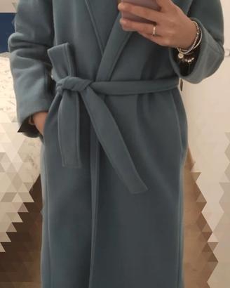 Cappotto donna, lungo, carta da zucchero