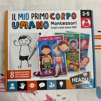 IL MIO PRIMO CORPO UMANO MONTESSORI - HEADU