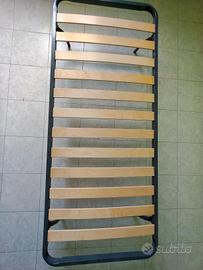 Rete letto singolo con doghe