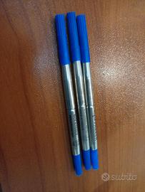 3 Refill Parker Quink Rollerball – Fine 0.5 mm