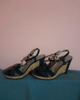 scarpe donna con zeppa numero 40