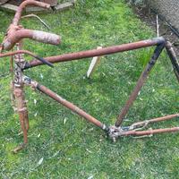 Telaio bicicletta epoca bacchetta